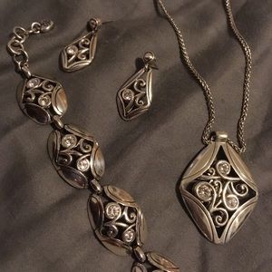 Brighton Set with Swarovski Crystals